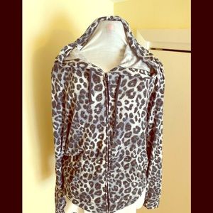 PINK Victorias Secret Leopard Cozy Hoodie